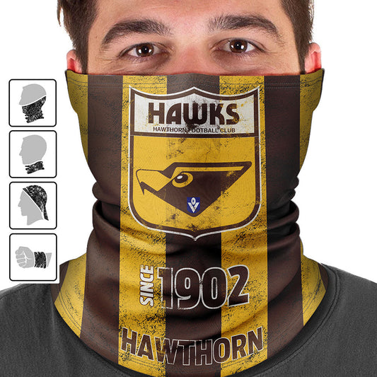 Hawthorn Hawks multi-purpose bandanna