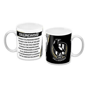 Colliingwood Magpies Club Song Mug