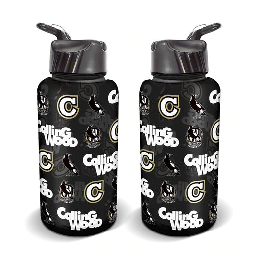 Collingwood Magpies Flip Drink Bottle