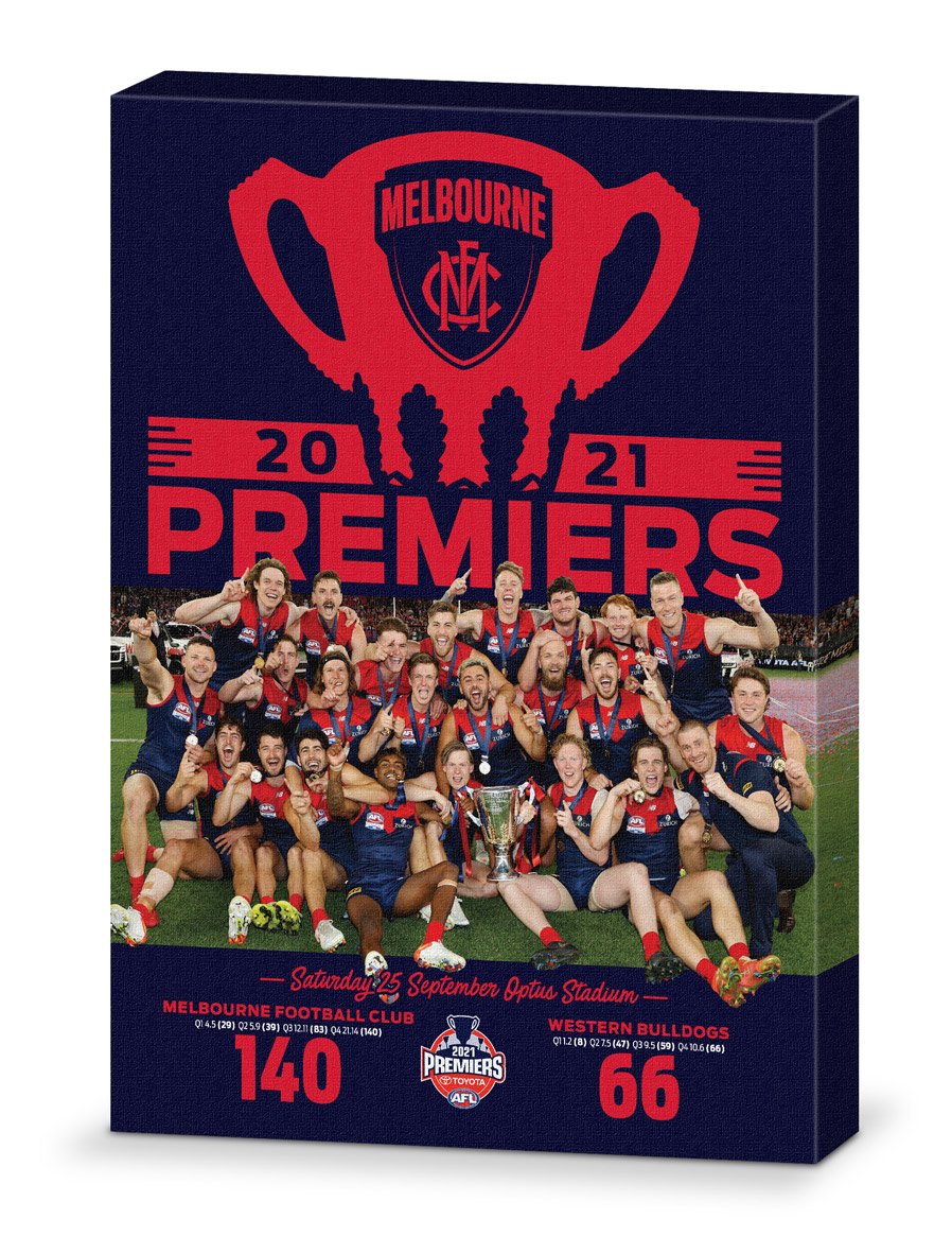 Melbourne Demons 2021 Premiers Image Canvas Photo PH2