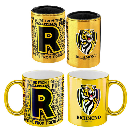 Richmond Tigers
 Metallic Can Cooler and Mug Gift Pack