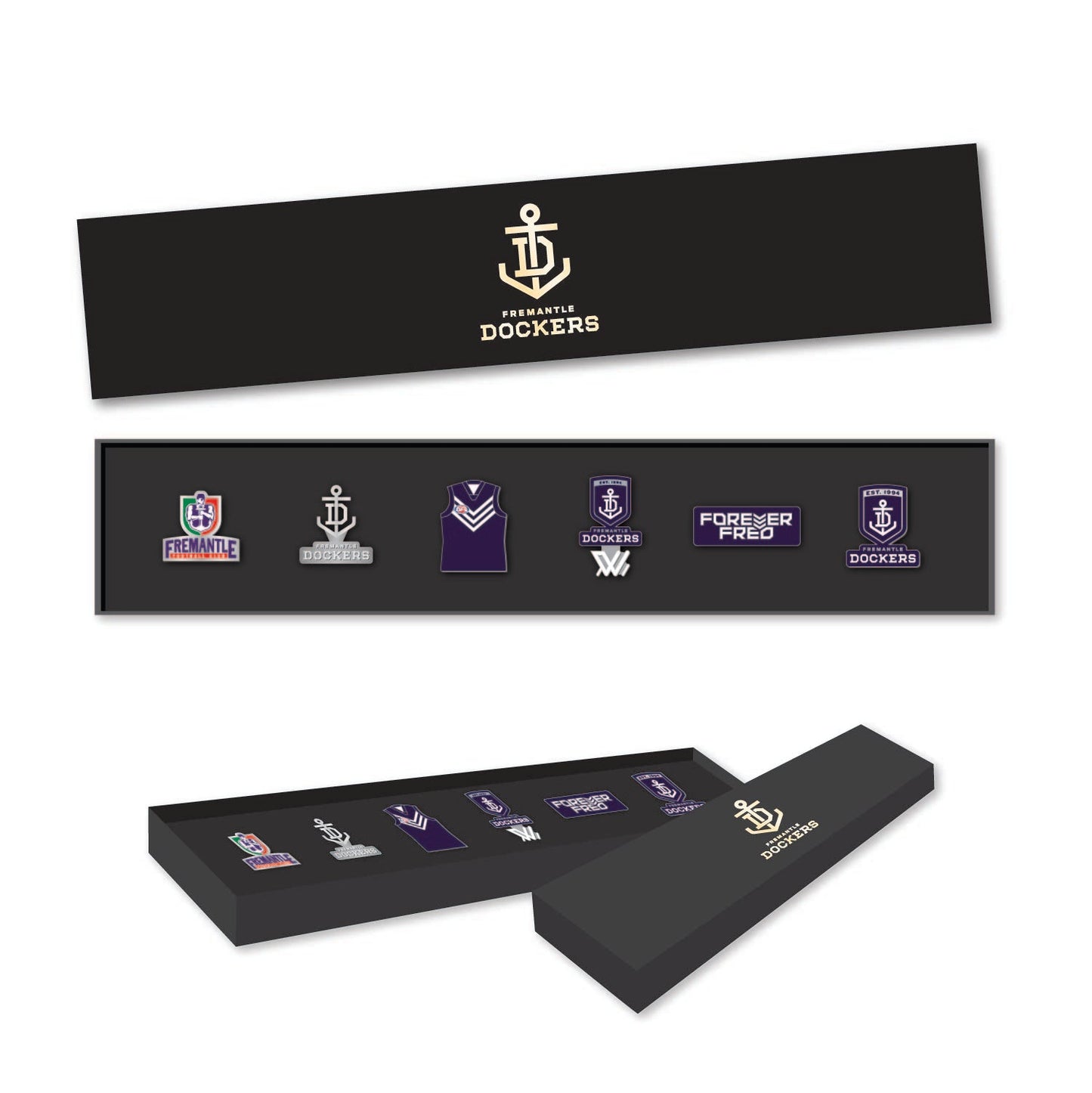 Fremantle Dockers

Logo Pin Set