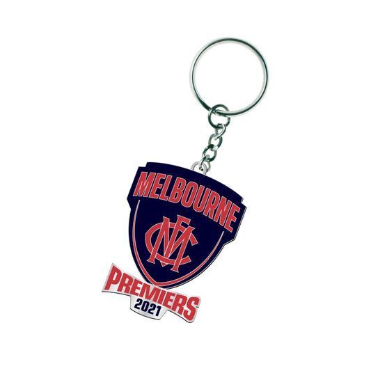 Melbourne Demons 2021 Premiership Logo Keyring