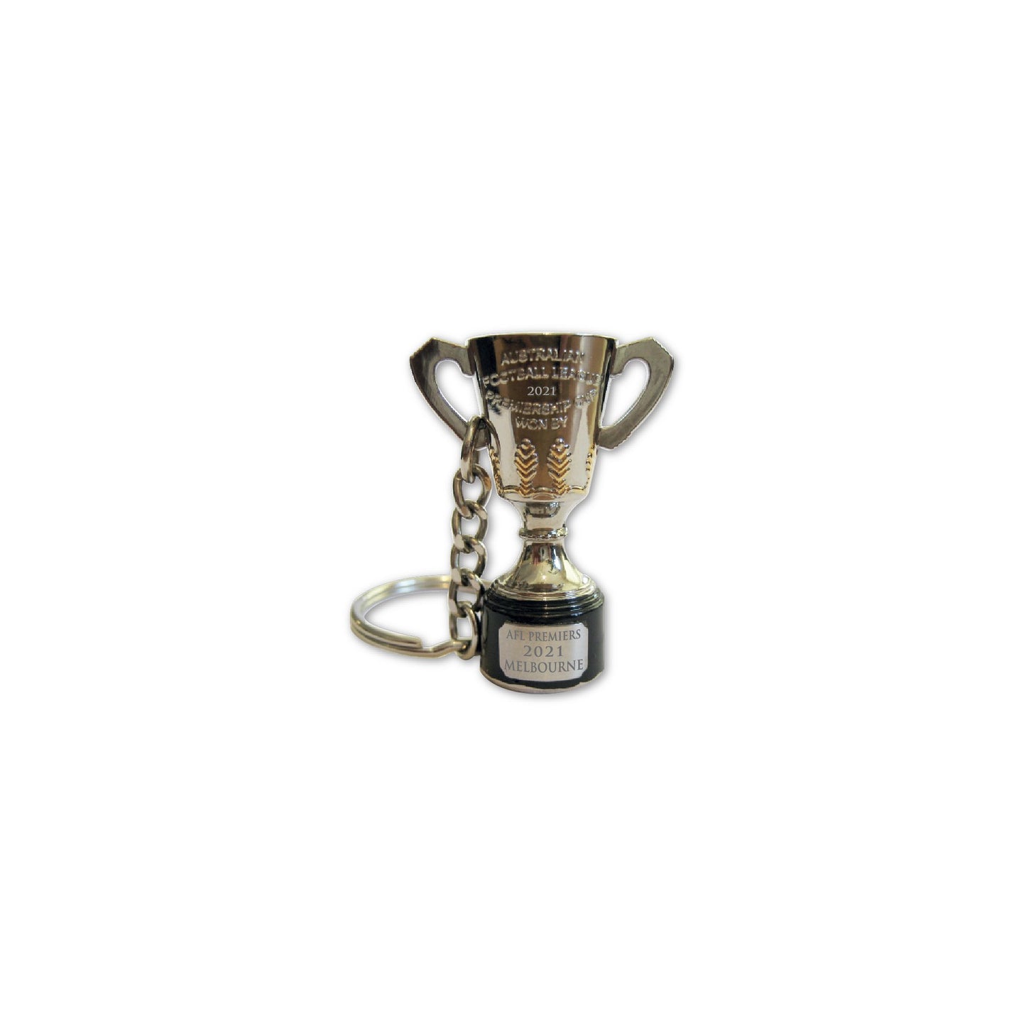 STOCKTAKE SALE   Melbourne Demons 2021 Premiers Premiership 3D Trophy Keyring