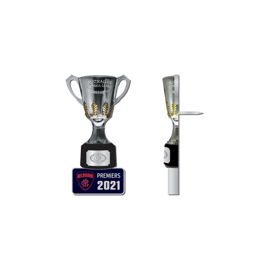 Melbourne Football Club 2021 Premiers 3D Trophy Pin