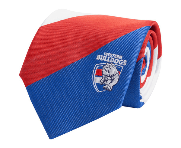 Western Bulldogs Stripe Tie