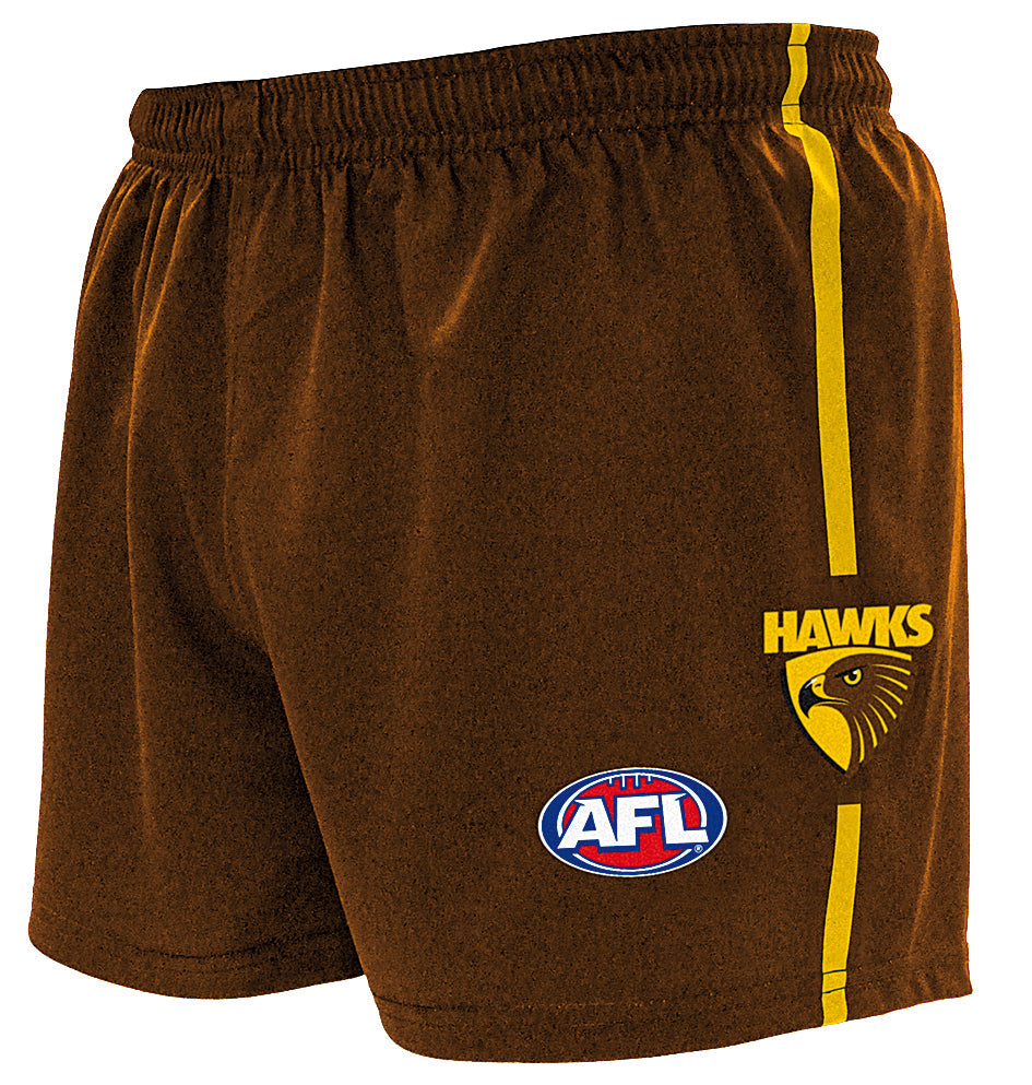 Hawthorn Hawks Youths Replica Logo Footy Shorts