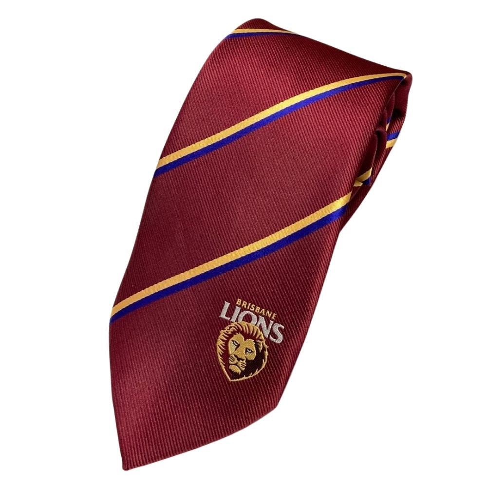 Brisbane Lions Stripe Tie