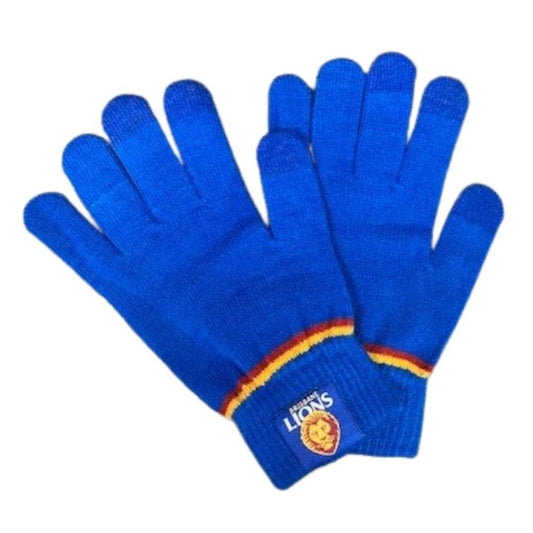 Brisbane Lions Touchscreen Gloves