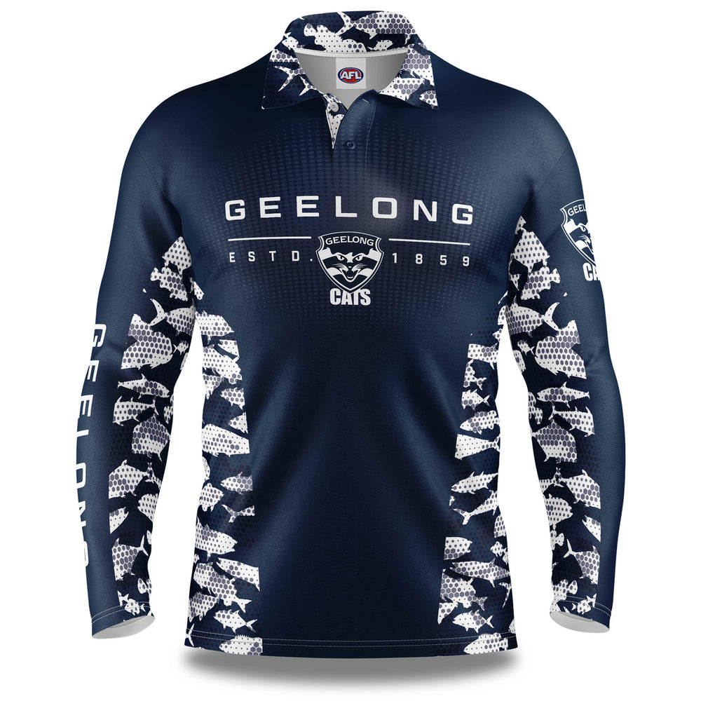 Geelong Cats 'Reef Runner’ Fishing Shirt