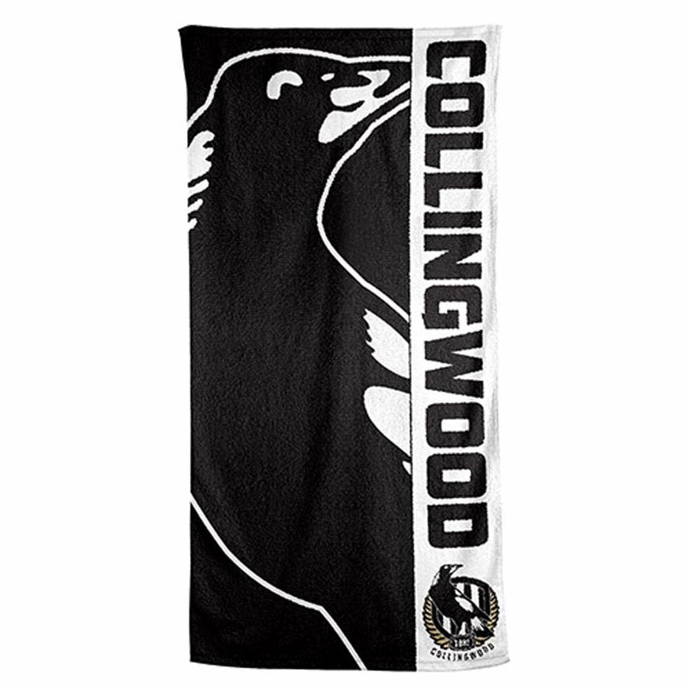 Collingwood Magpies Beach Towel