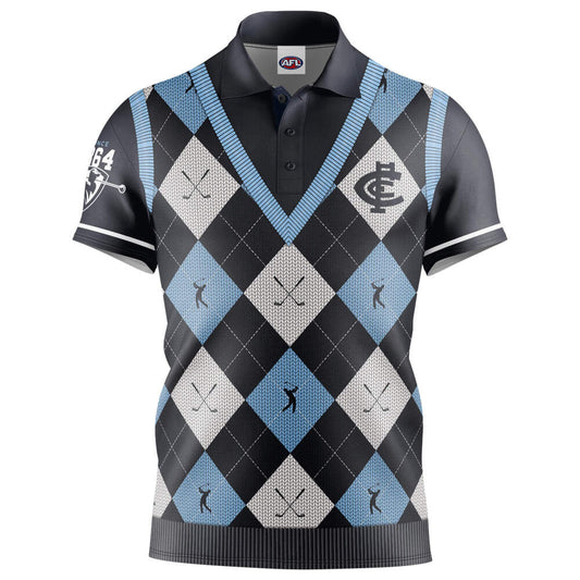 Carlton Blues "Fairway" Golf Polo Shirts