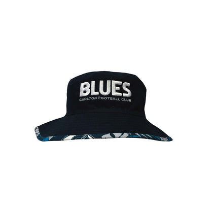 Carlton Blues Tropical Reversible Bucket Hat