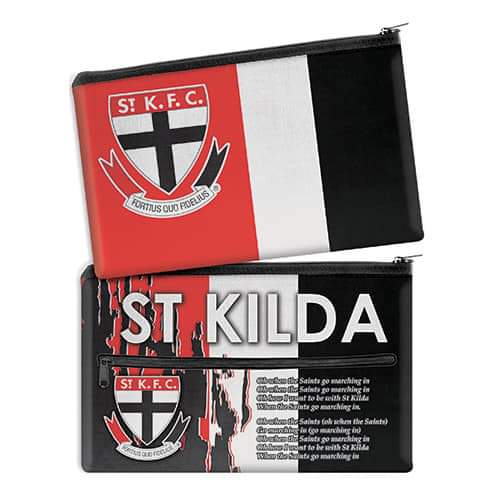 St Kilda Saints Pencil Case Large