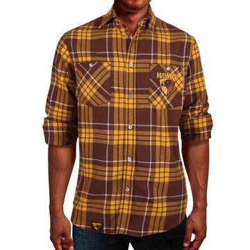 SALE SALE SALE     Hawthorn Hawks Mens Flannelette Shirt