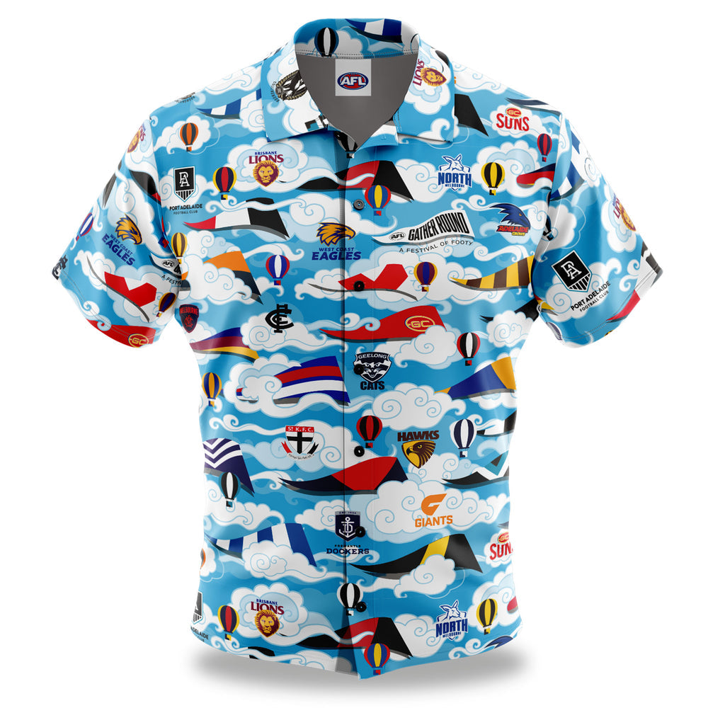 SALE SALE  SALE             AFL Gather Round Skyhigh Party Shirt