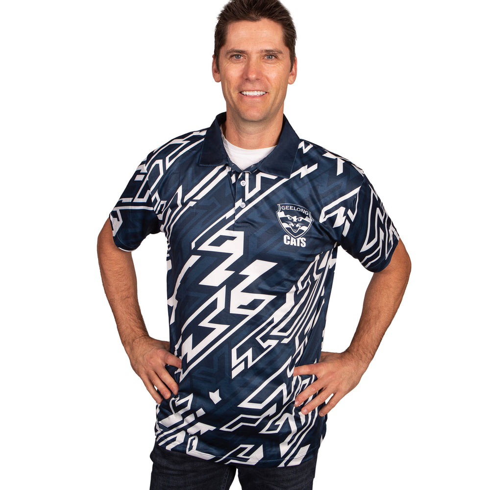 Geelong Cats "PAR-TEE" Golf Polo