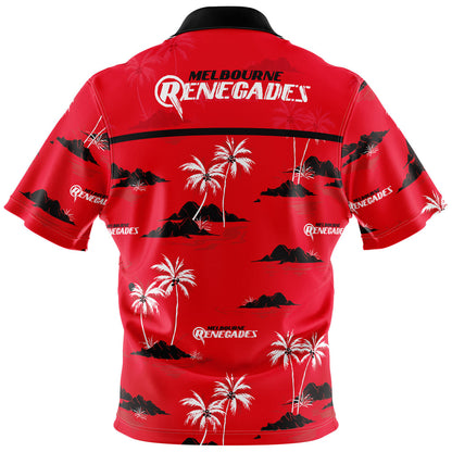 STOCKTAKE SALE   Melbourne Renegades
 BBL Hawaiian Men"s shirt