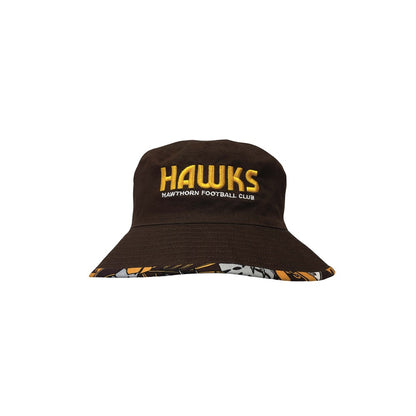 Hawthorn Hawks Tropical Reversible Bucket Hat