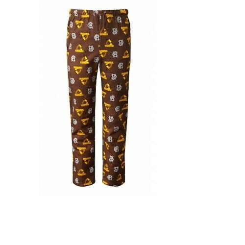 Hawks mens flannelette pants