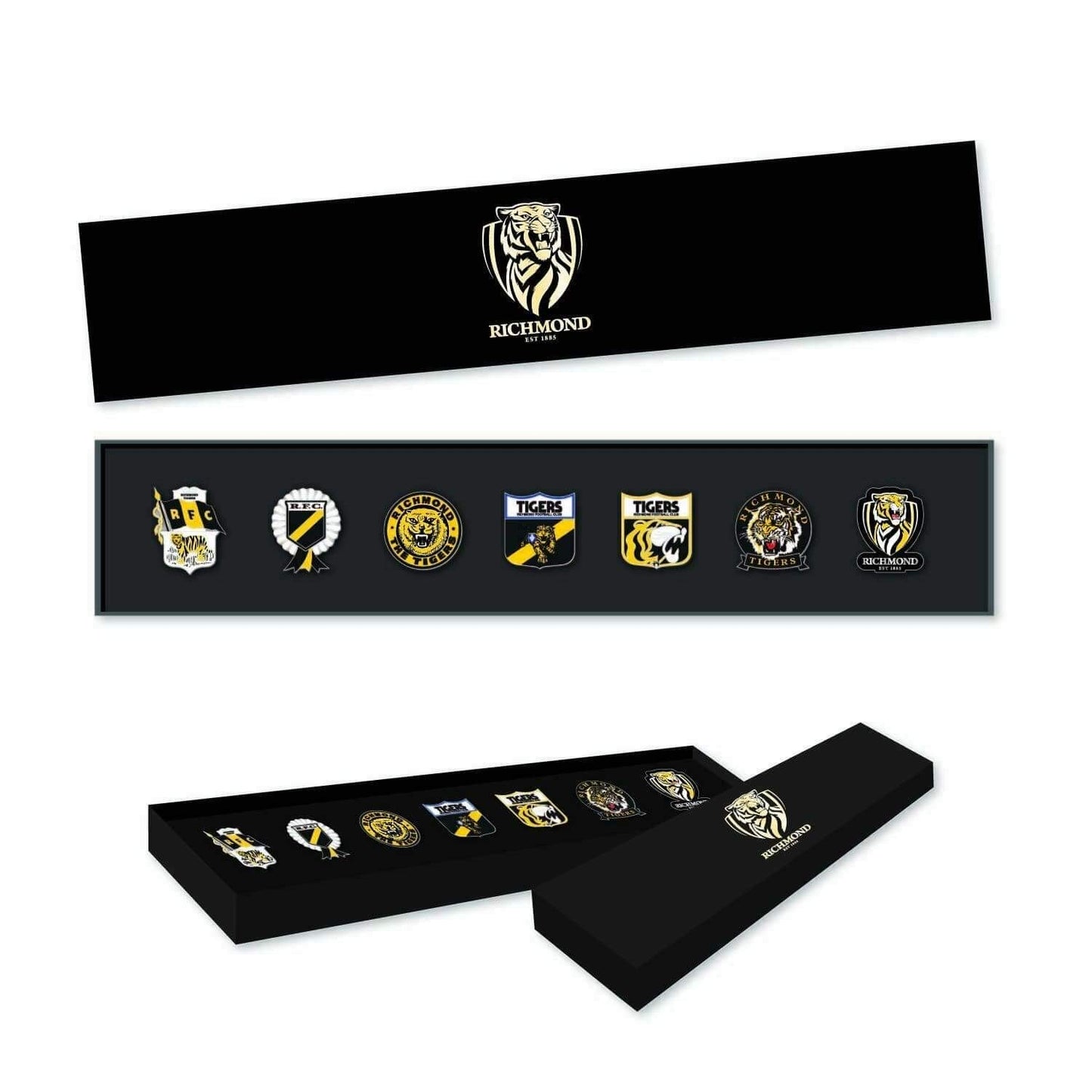 Richmond Tigers Logo Pin Set