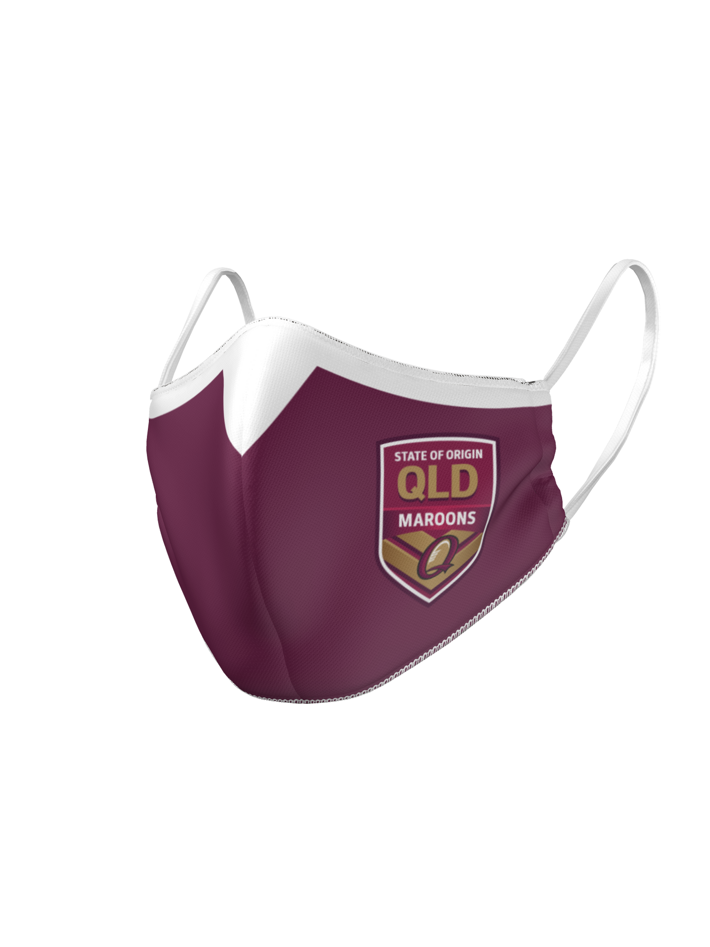 QLD State Of Origin Reversible Face Mask