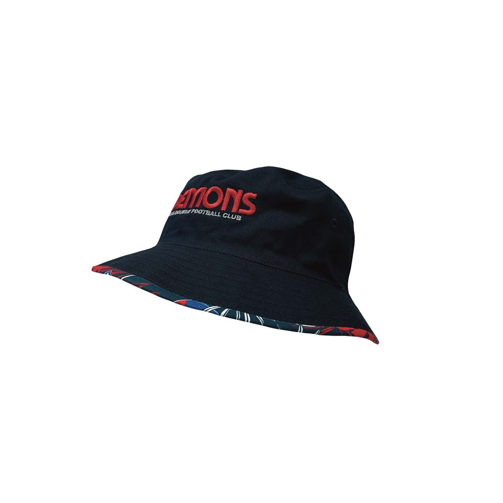 Melbourne Demons Tropical Reversible Bucket Hat