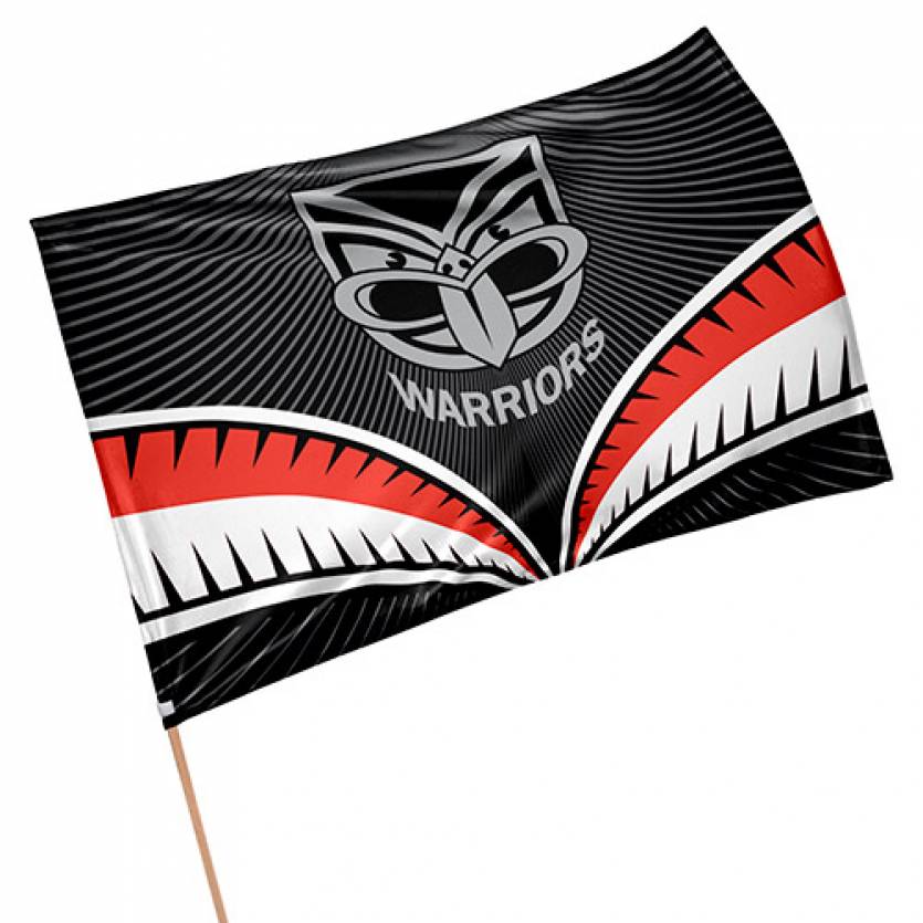 New Zealand Warriors NRL Game Day Flag