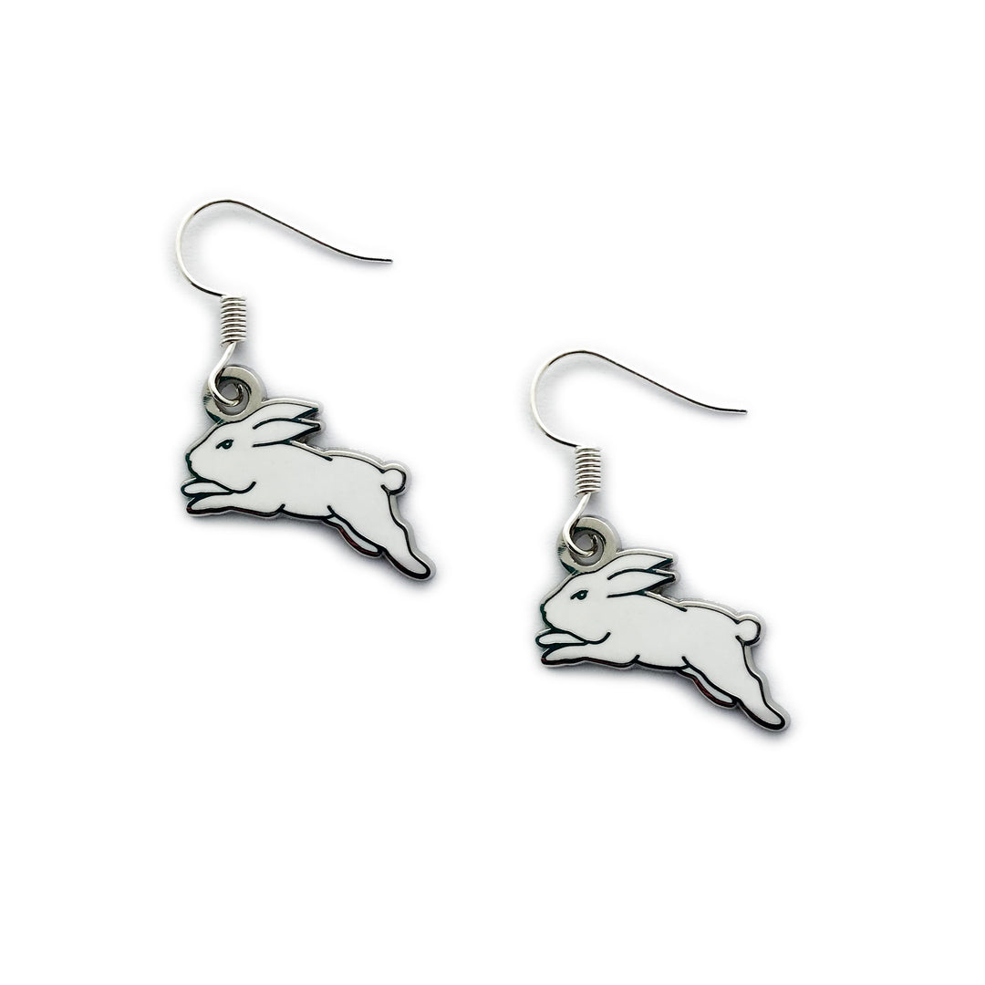 South Sydney Rabbitohs Earrings Official NRL