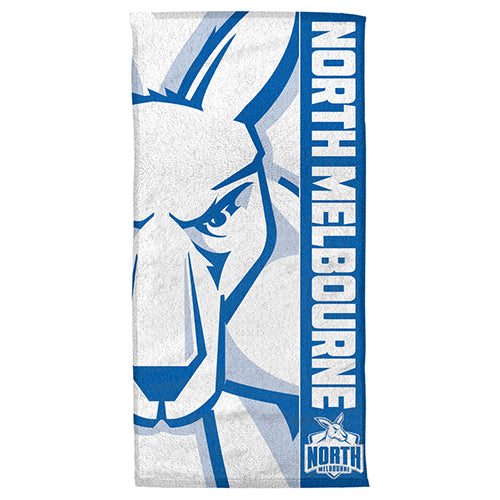 North Melbourne Kangaroos Beach Towel