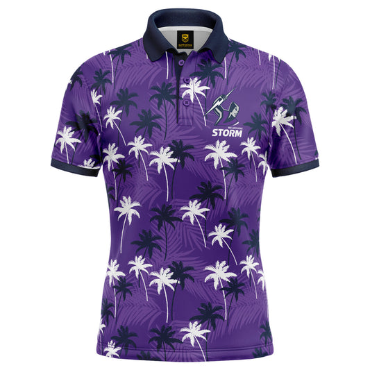 STOCKTAKE SALE   Melbourne Storm "PAR-TEE" Golf Polo