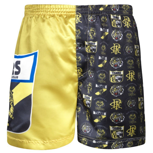 Richmond Tigers Men's Satin Boxer Shorts