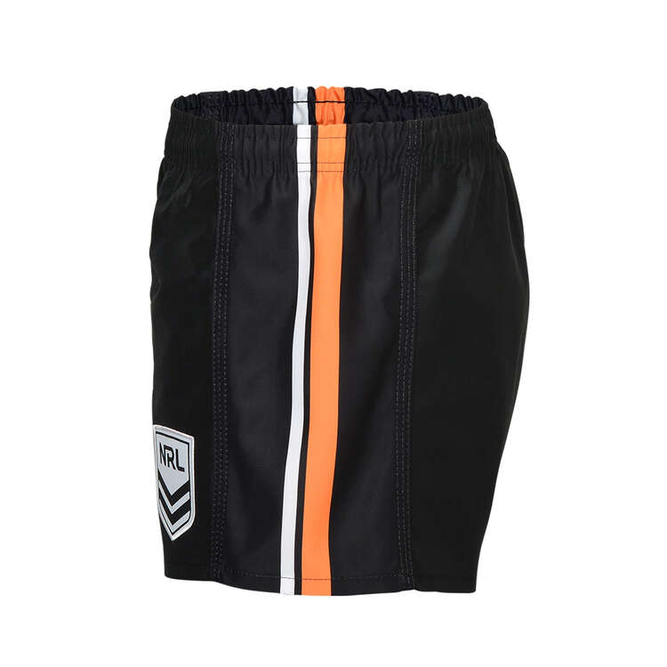 Wests Tigers Men's Home Supporter Rugby Shorts. 
