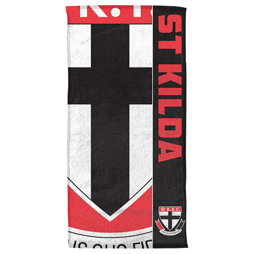 St Kilda Saints Beach Towel