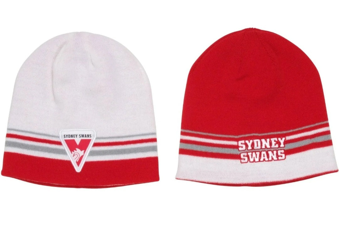 Sydney Swans Reversible Beanie