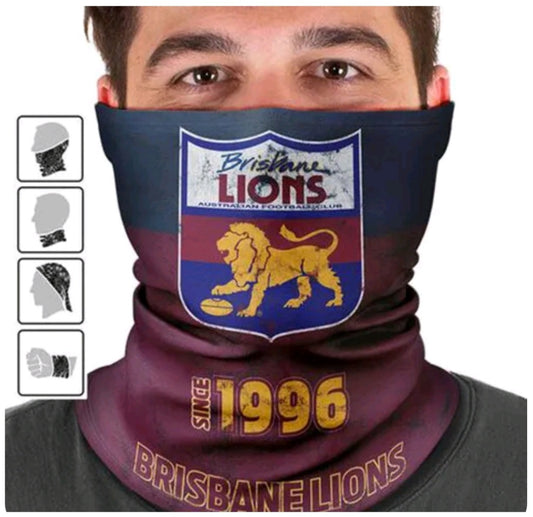 SALE SALE SALE      Brisbane Lions multi-purpose bandanna