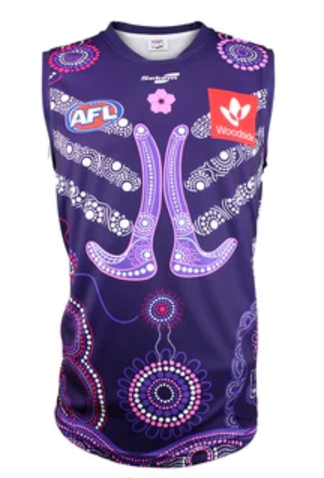 SALE SALE SALE    Fremantle Dockers 2021 Indigenous Ladies Guernsey