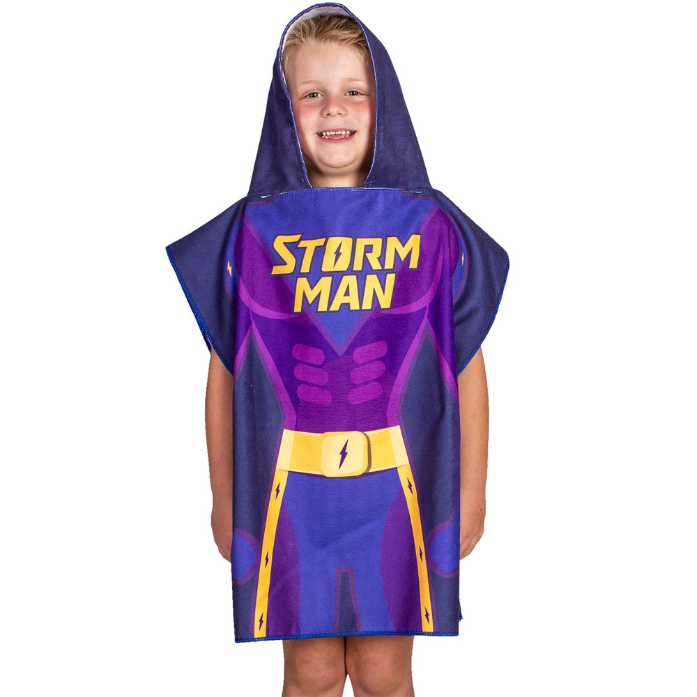 Melbourne Storm Mascot Hooded Towel