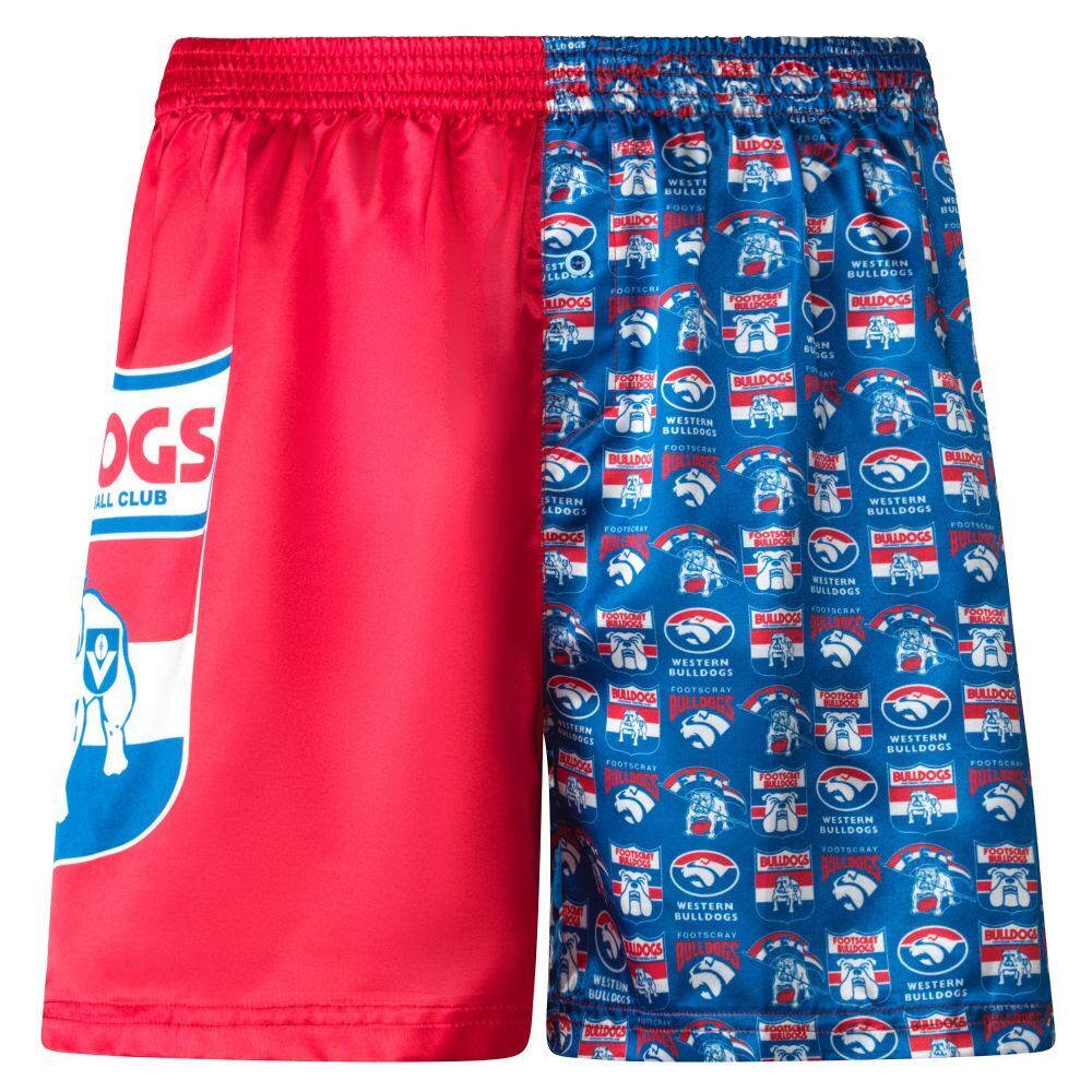 Western Bulldogs Men's Satin Boxer Shorts