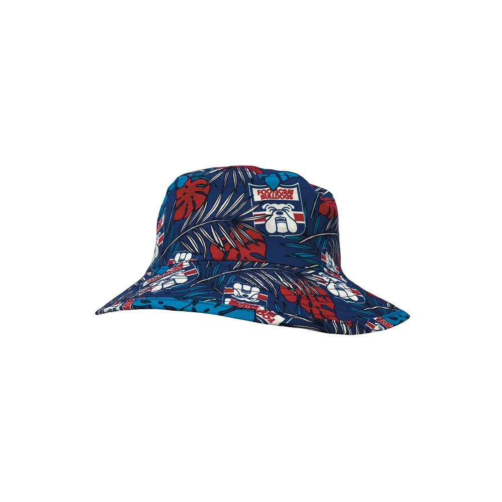 Western Bulldogs Tropical Reversible Bucket Hat