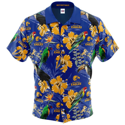 West Coast Eagles Hawaiian shirt