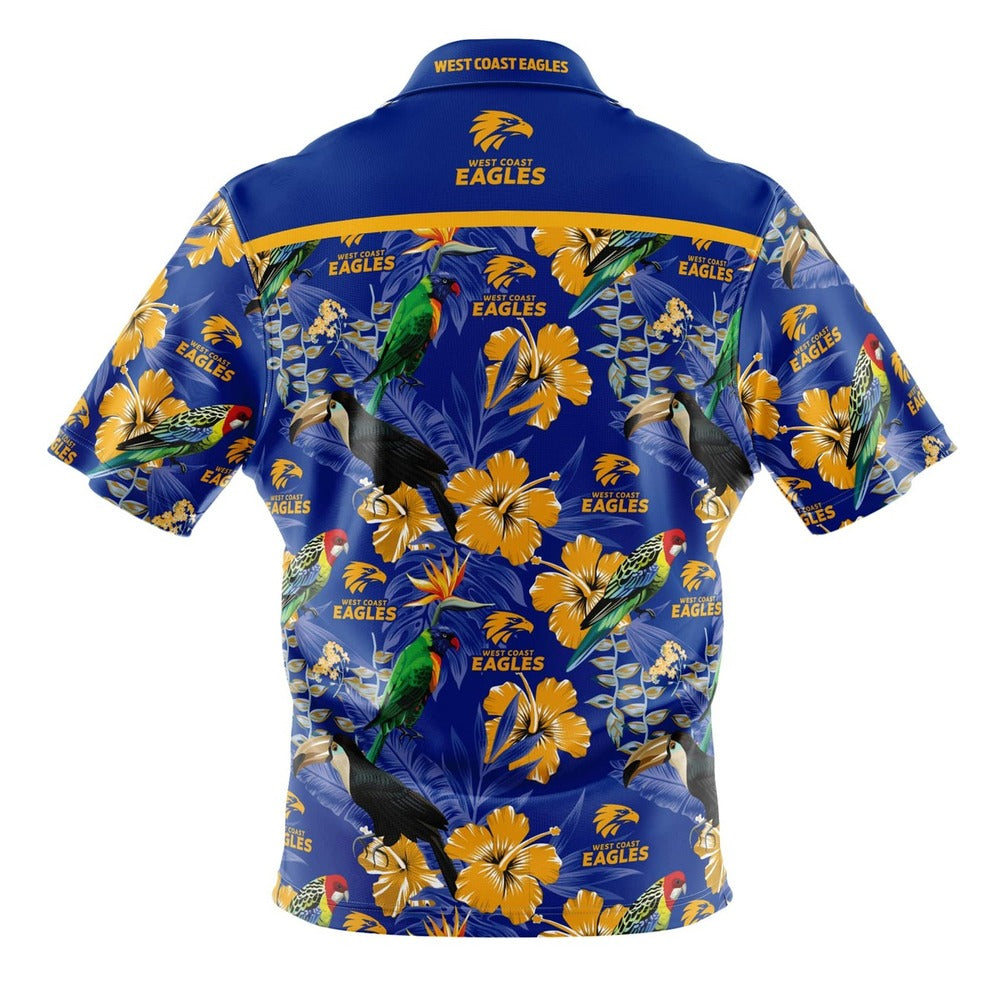 West Coast Eagles Hawaiian shirt