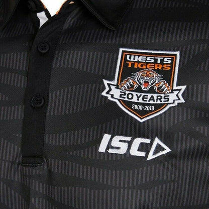 Wests Tigers NRL Players ISC Sublimated Polo Shirt