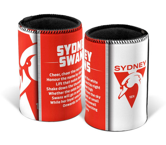 Sydney Swans Team Song Can Cooler