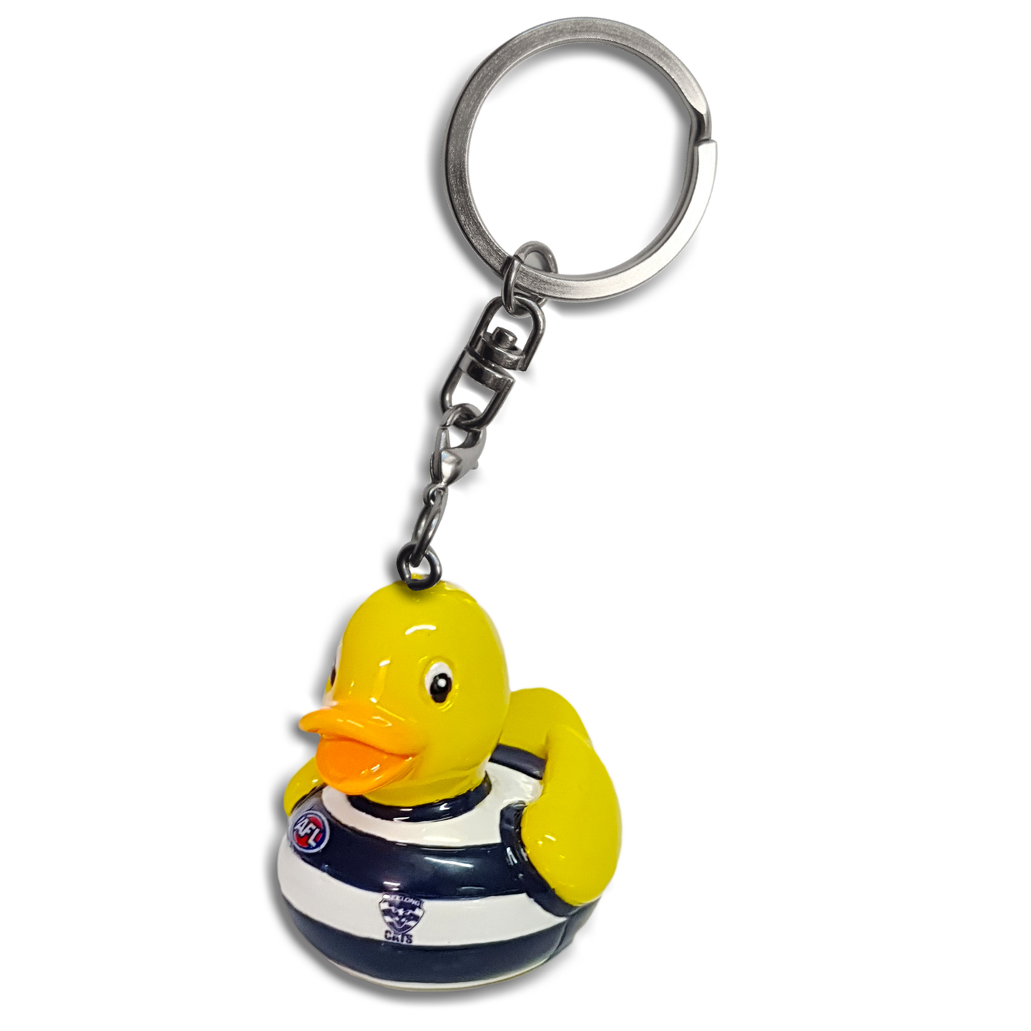 Geelong Cats Official AFL Duck Novelty Keyring