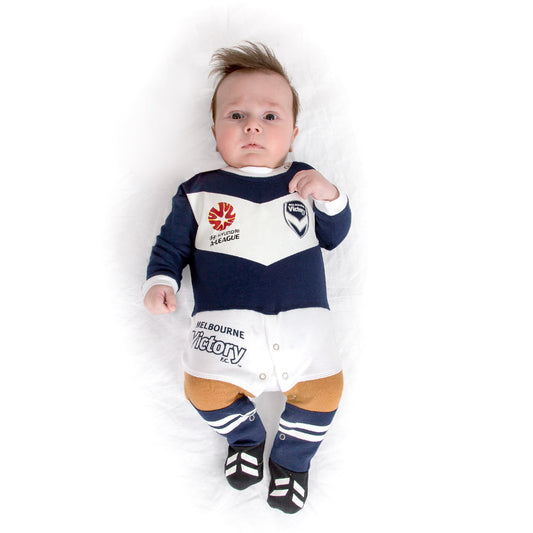 Melbourne Victory Baby Footysuit