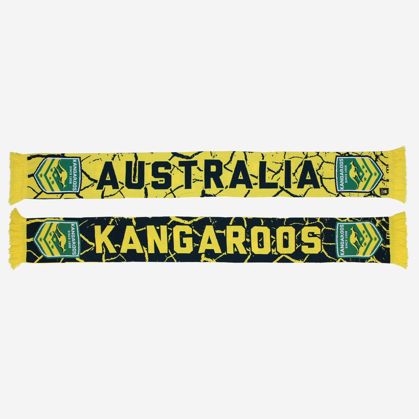 Kangaroos Quake Jacquard Scarf