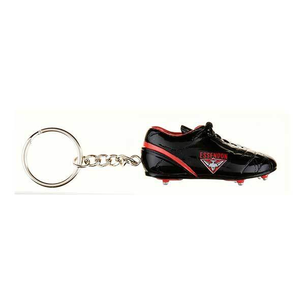 Essendon Bombers AFL Team Logo Replica Boot Keyring