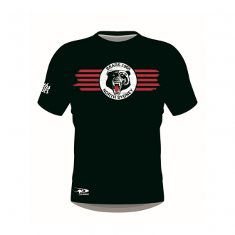 North Sydney Bears ARL NRL Classic Black Retro T Shirt 