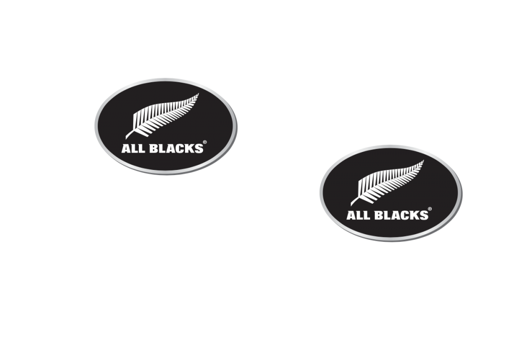 All Blacks Logo Men's Oval Cufflinks